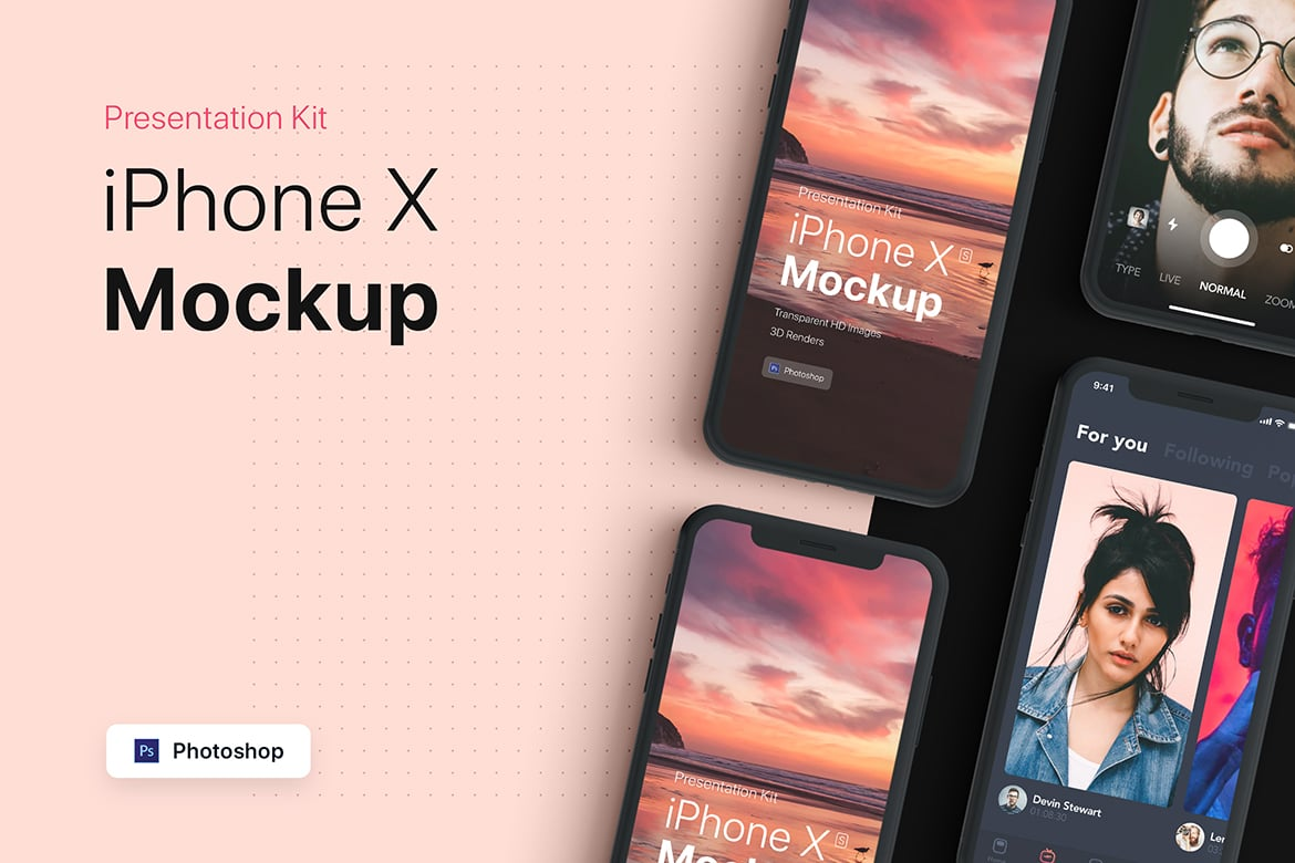 图片[2]-Presentation Kit – iPhone showcase Mockup（085364）-技能树